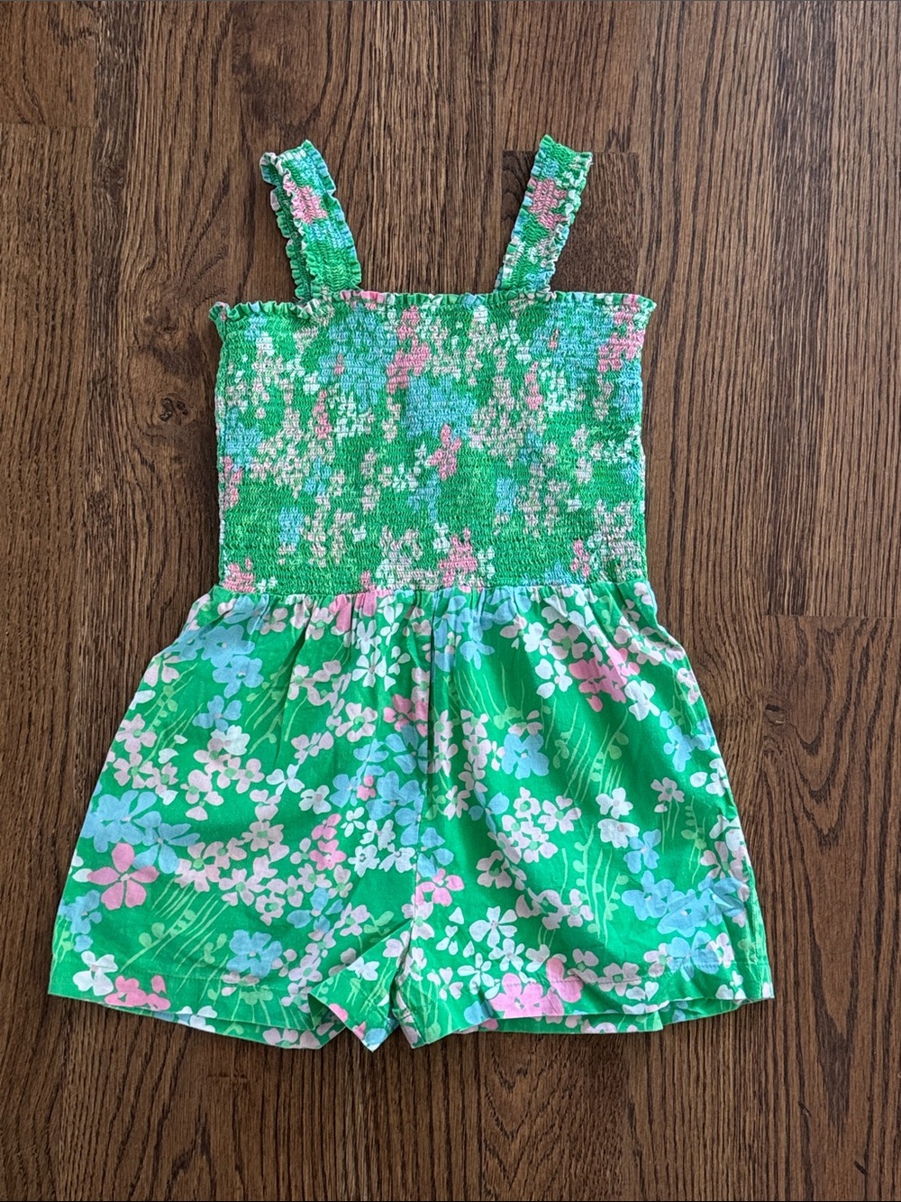 Little English Vivi Romper - Palmetto Floral